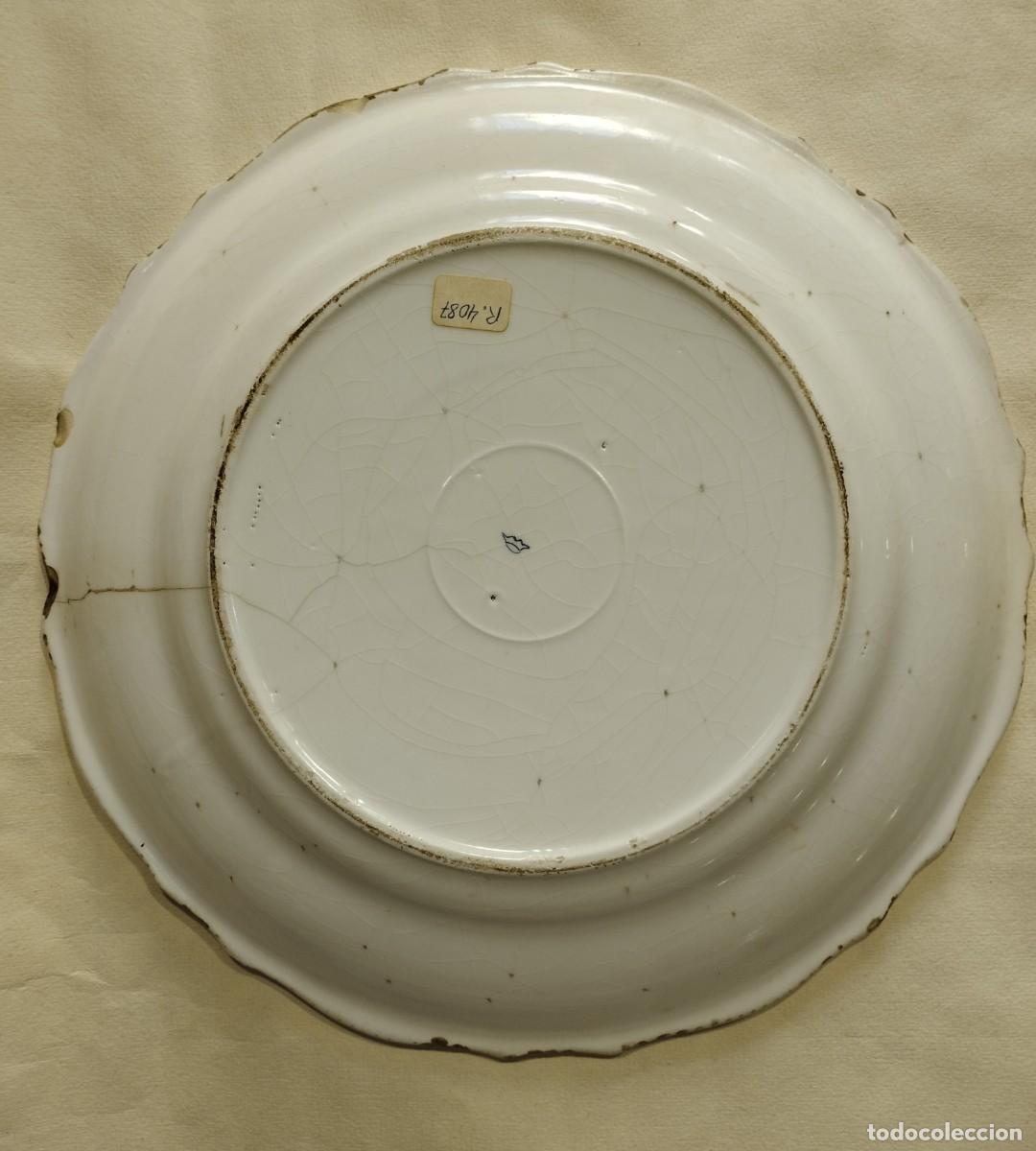 Antig&uuml;edades: Plato de cer&aacute;mica antiguo - Foto 2