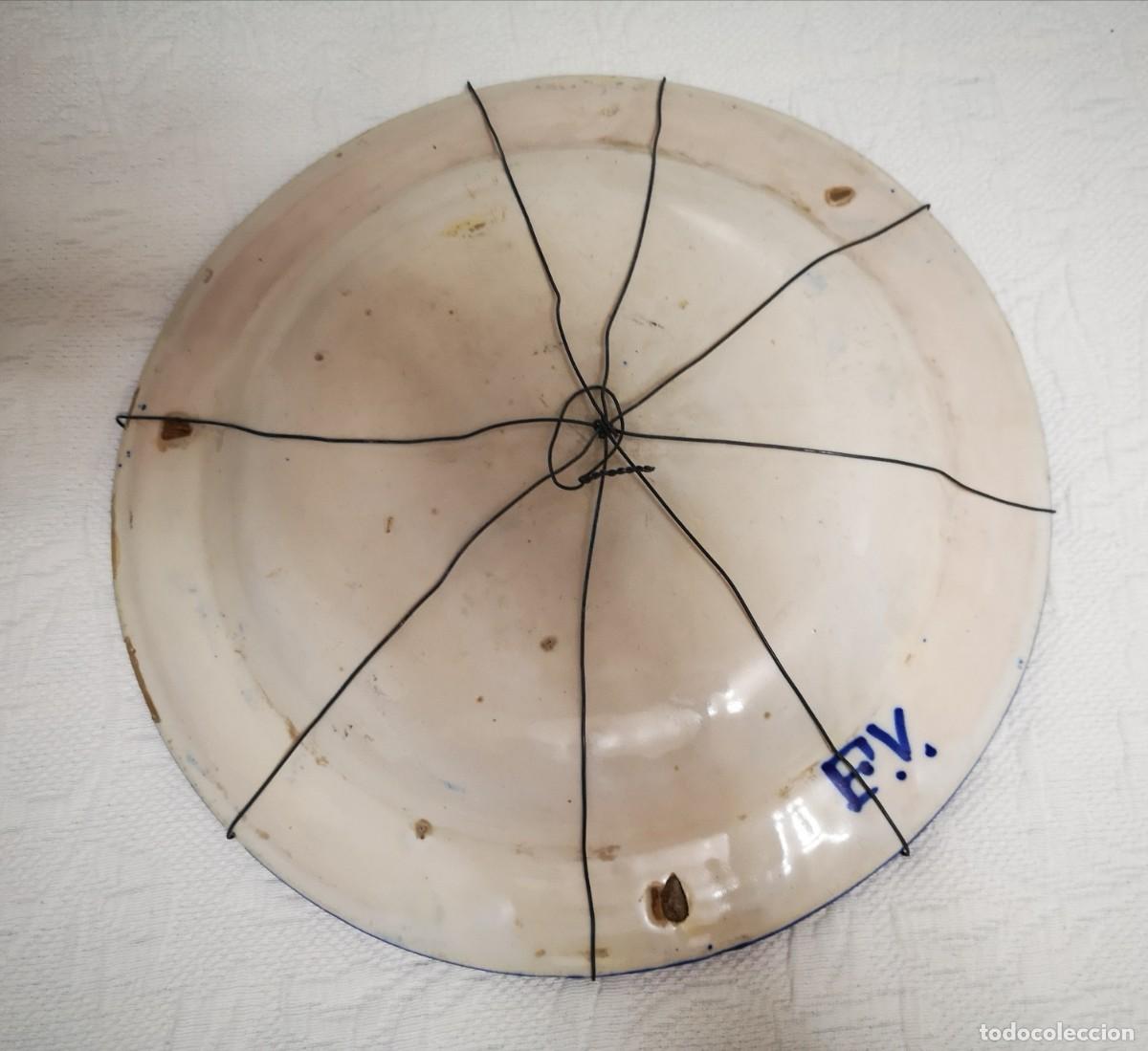 Antig&uuml;edades: Antigo plato de Manises - Foto 3