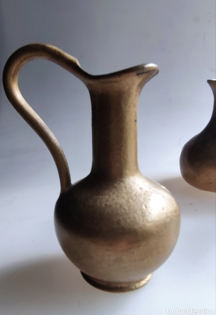 Antig&uuml;edades: Jarras de bronce macizas - Foto 5