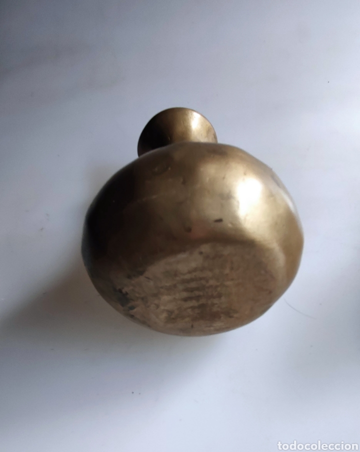 Antig&uuml;edades: Jarras de bronce macizas - Foto 9