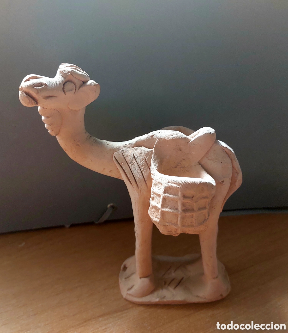 Antig&uuml;edades: Figura arcilla camello - Foto 2