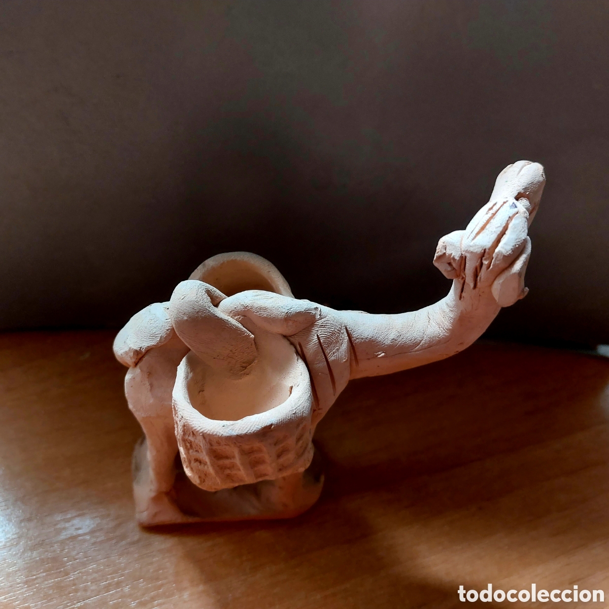 Antig&uuml;edades: Figura arcilla camello - Foto 3
