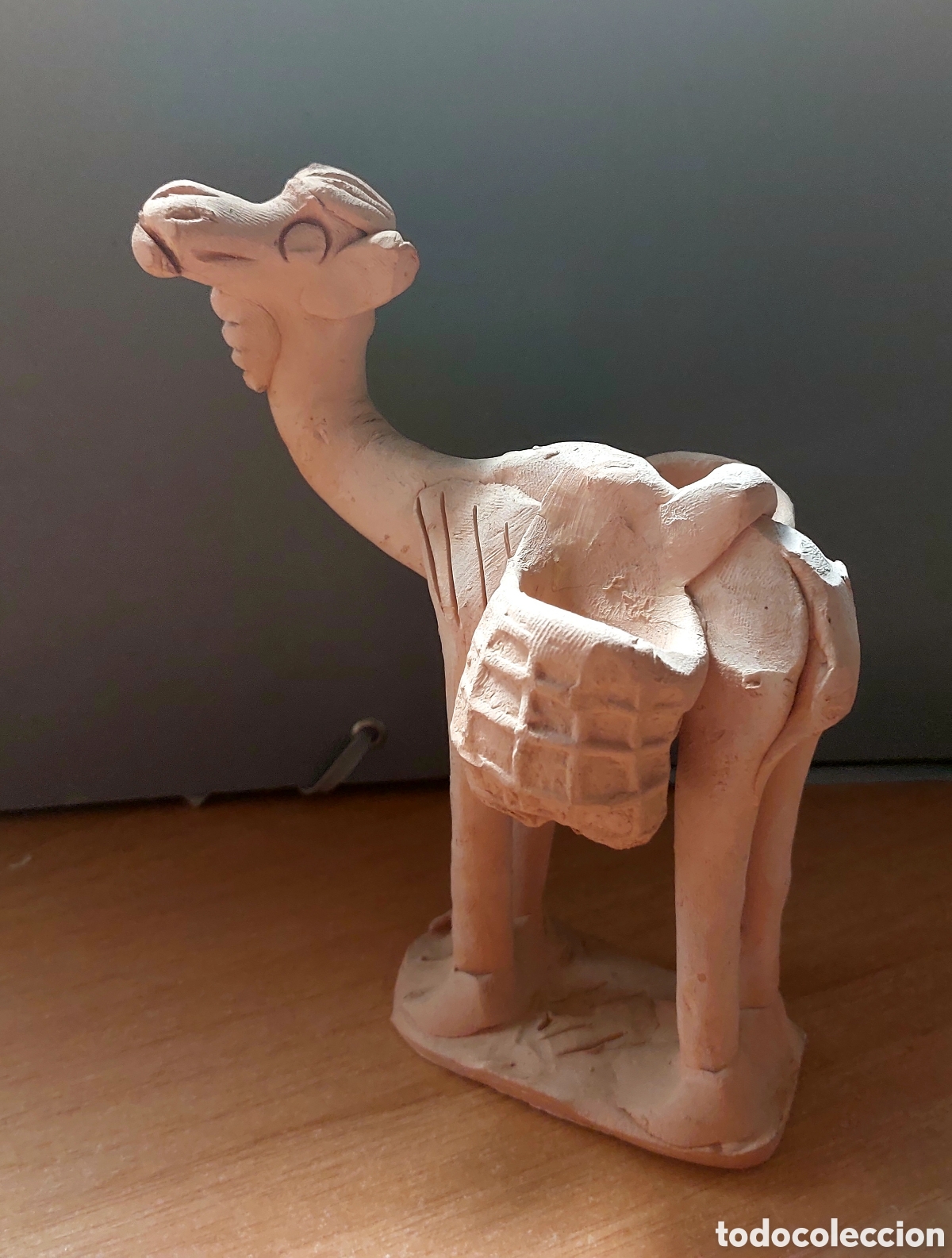 Antig&uuml;edades: Figura arcilla camello - Foto 5