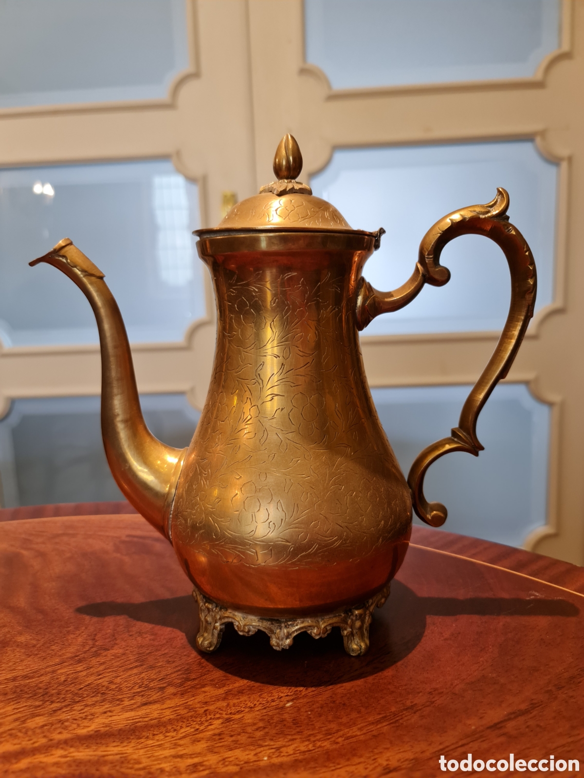 Antig&uuml;edades: Juego de caf&eacute; de bronce - Foto 2