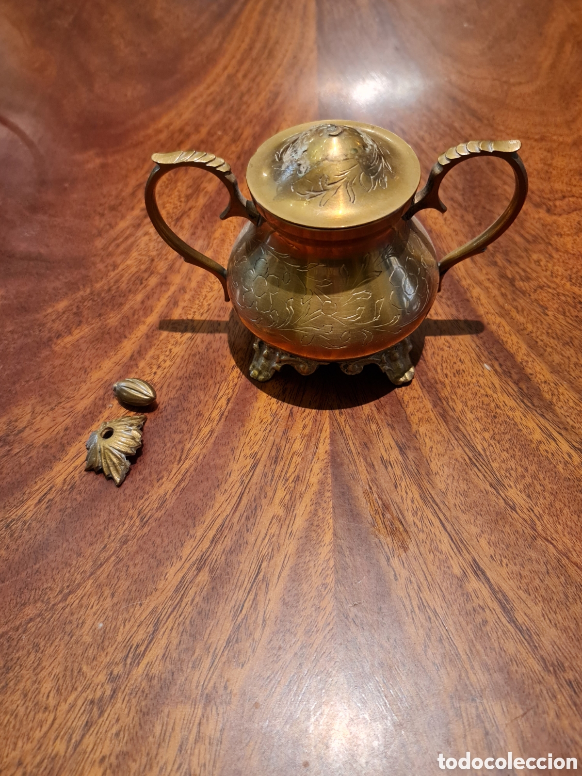 Antig&uuml;edades: Juego de caf&eacute; de bronce - Foto 5