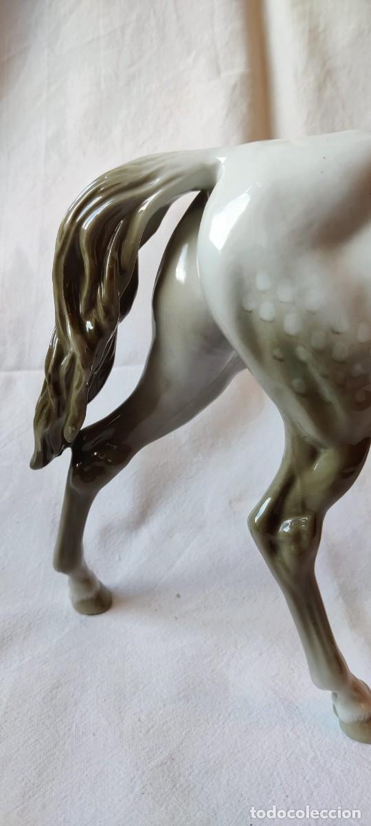 Antig&uuml;edades: ESPECTACULAR CABALLO DE PORCELANA - Foto 3
