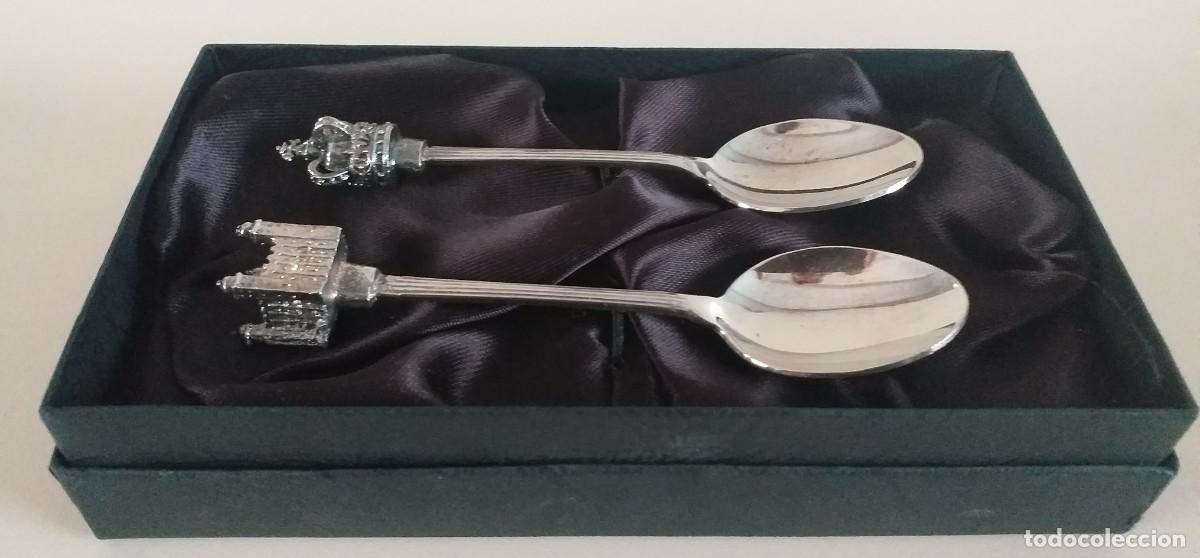 Antig&uuml;edades: PAREJA DE CUCHARAS DE COLECCI&Oacute;N - Foto 7