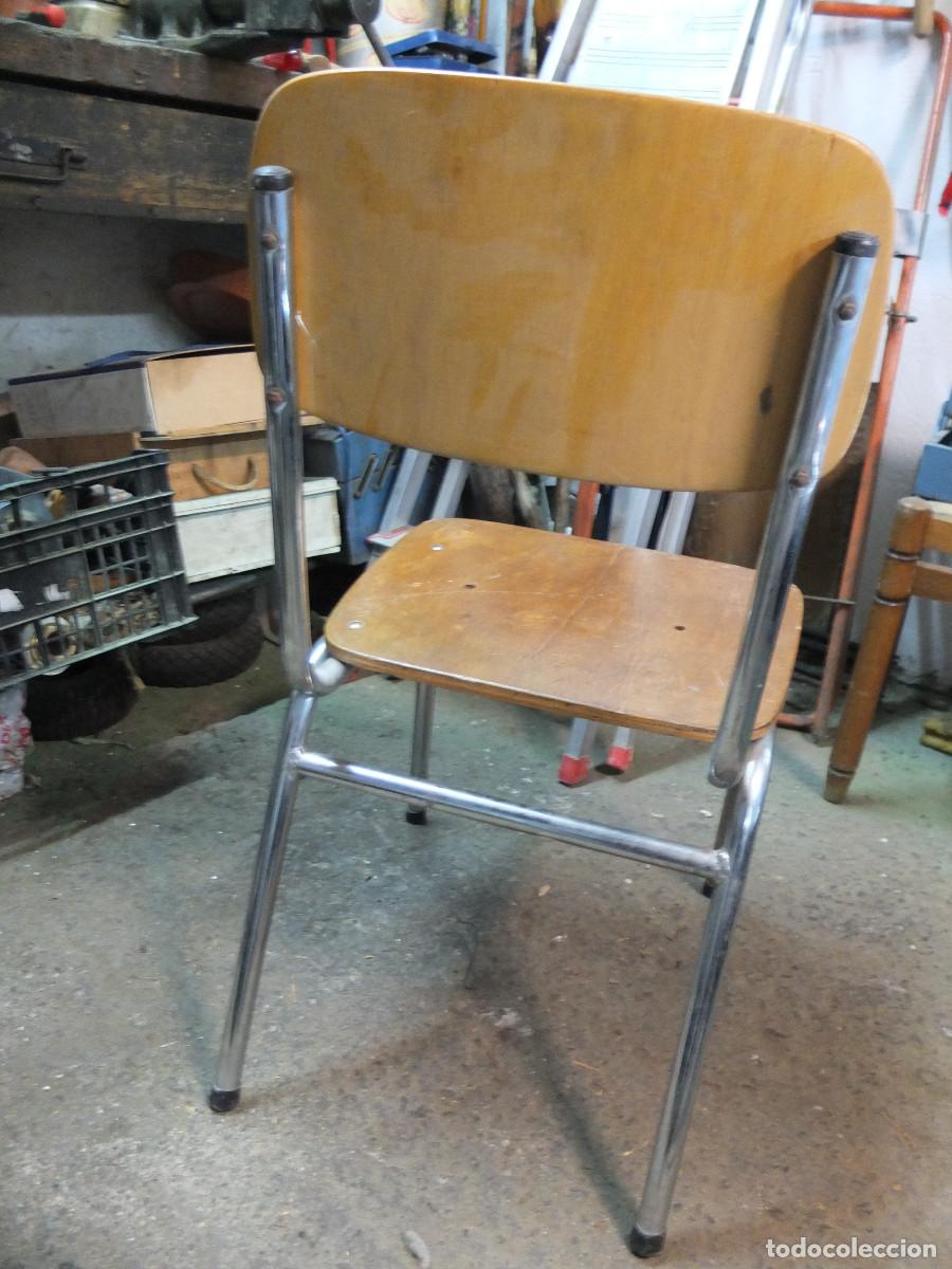 Antig&uuml;edades: silla industrial - Foto 4