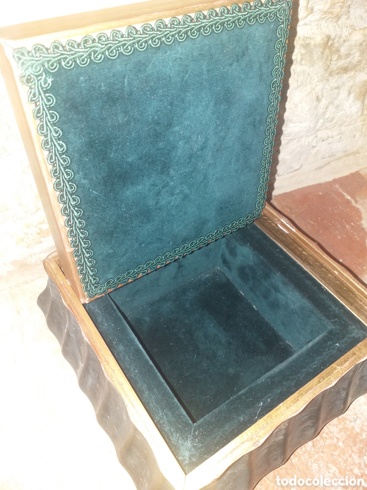 Antig&uuml;edades: Caja en madera antigua - Foto 3