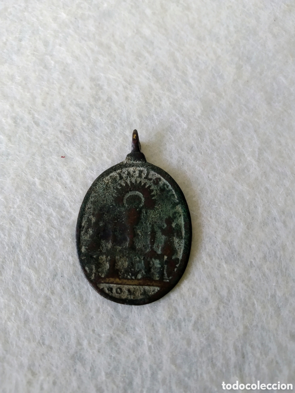 Antig&uuml;edades: ANTIGUA MEDALLA DE ROMA - Foto 2