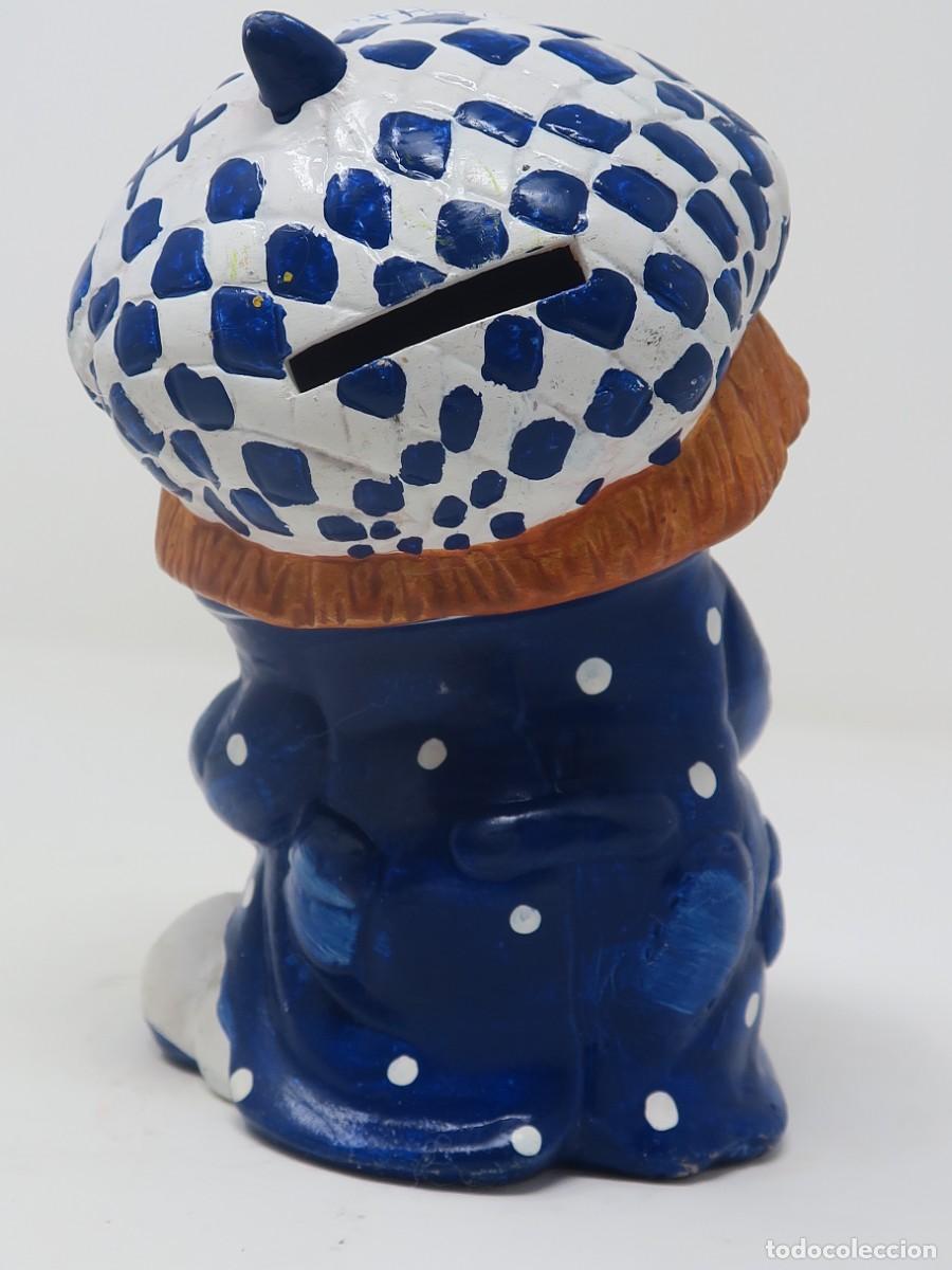 Antig&uuml;edades: HUCHA INFANTIL CERAMICA MU&Ntilde;ECO - Foto 2