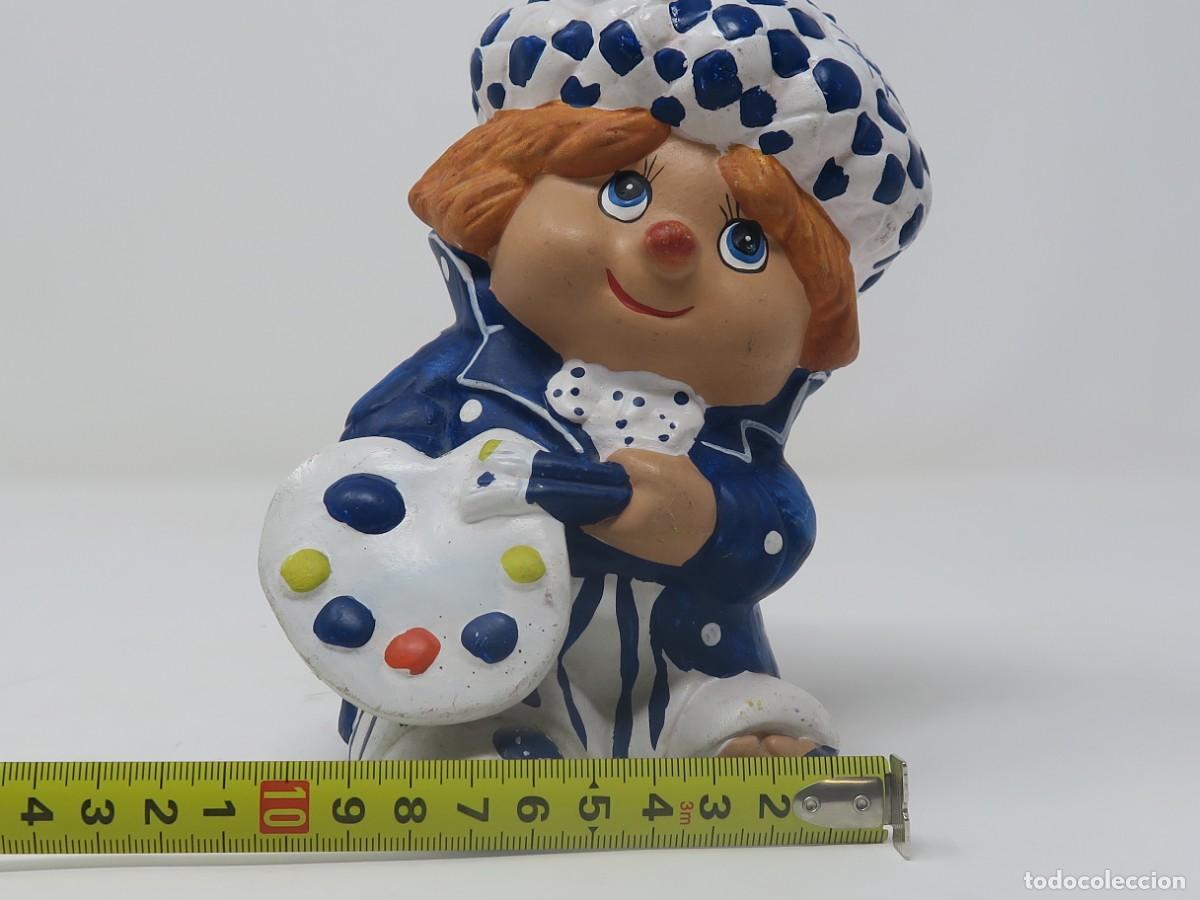 Antig&uuml;edades: HUCHA INFANTIL CERAMICA MU&Ntilde;ECO - Foto 4