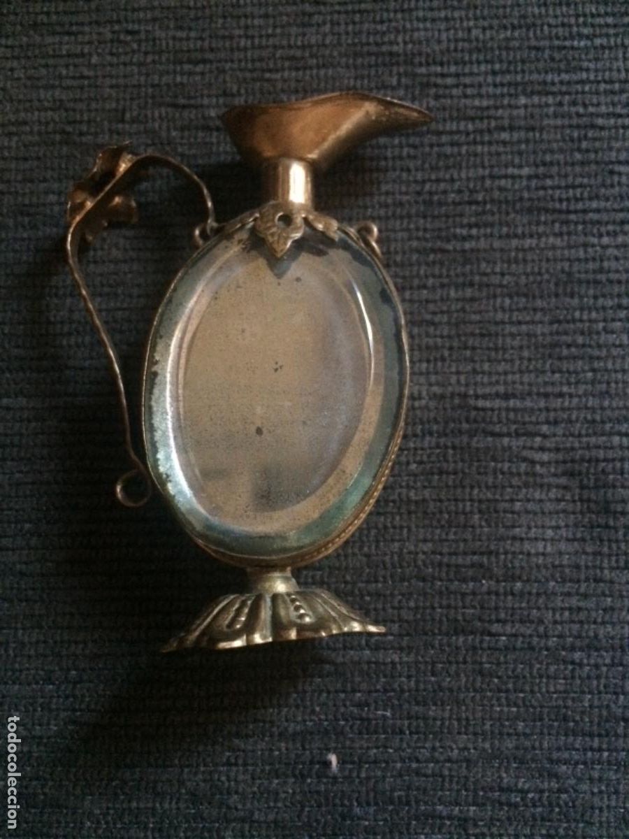 Antig&uuml;edades: Perfumero laton espejo - Foto 1