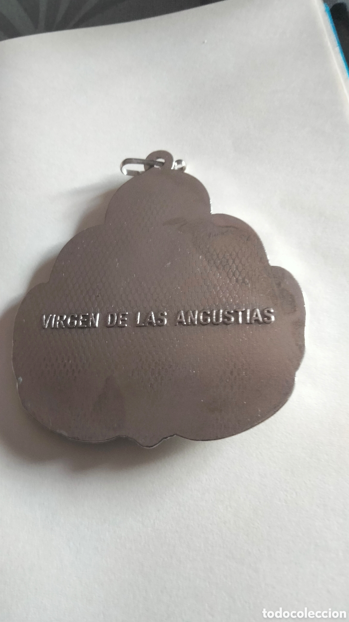 Antig&uuml;edades: MEDALLON VIRGEN DE LAS ANGUSTIAS - Foto 2