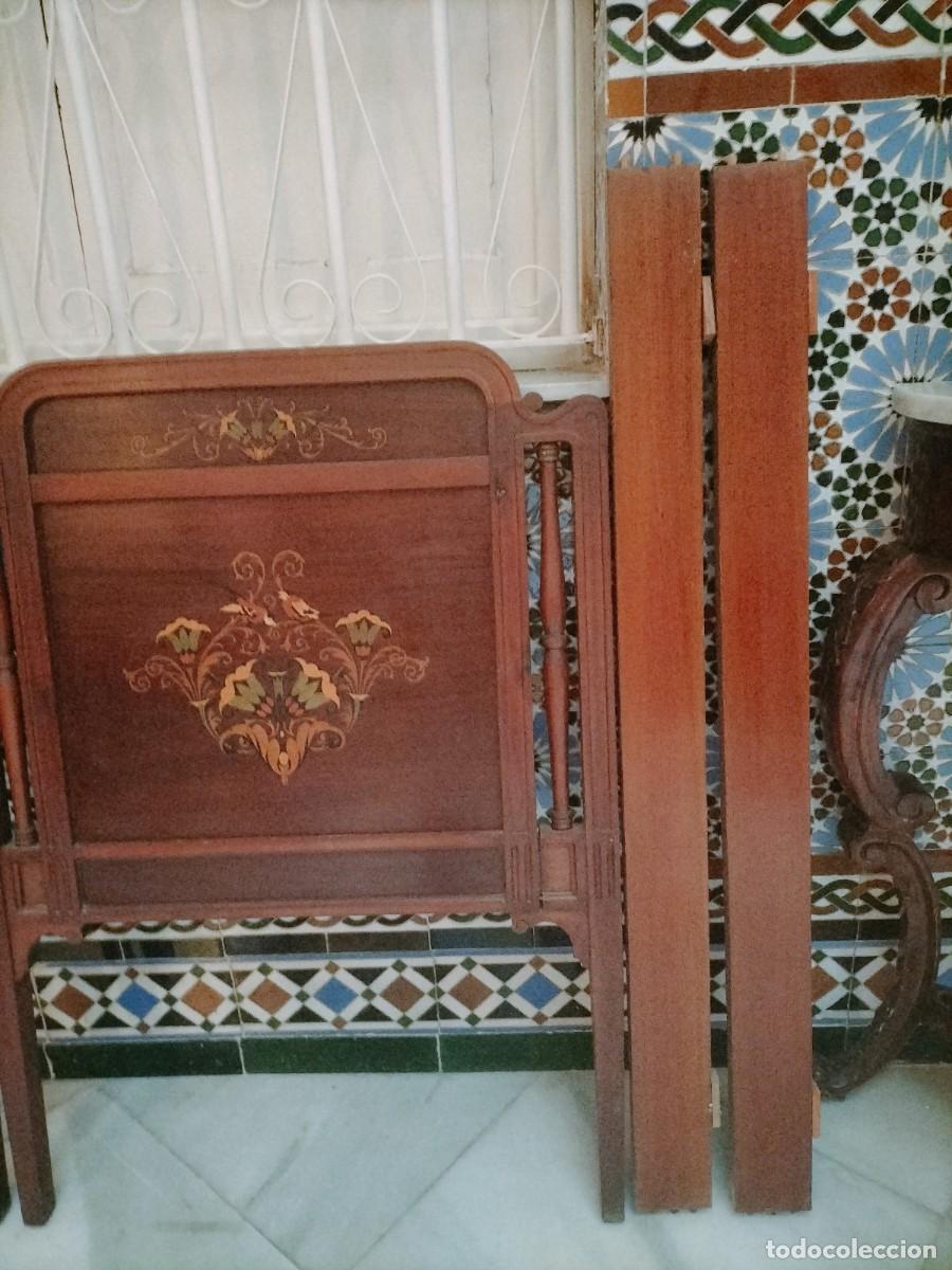 Antig&uuml;edades: Cuna de caoba - Foto 4