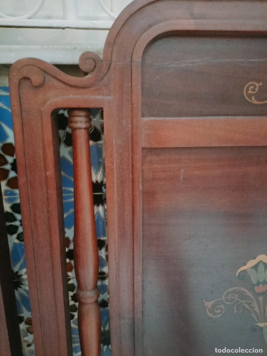 Antig&uuml;edades: Cuna de caoba - Foto 7
