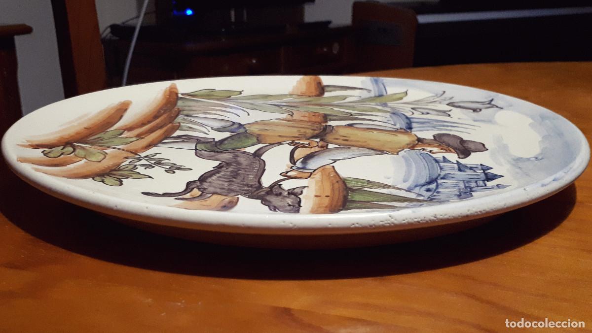 Antig&uuml;edades: PLATO CER&Aacute;MICA, 31 CM - Foto 7