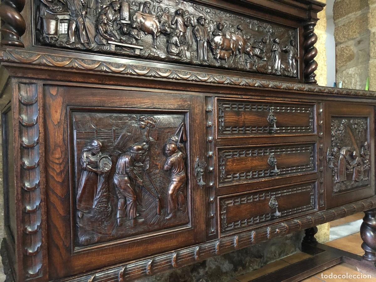 Antig&uuml;edades: Conjunto muebles sal&oacute;n - Foto 3