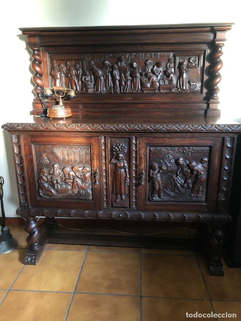 Antig&uuml;edades: Conjunto muebles sal&oacute;n - Foto 15