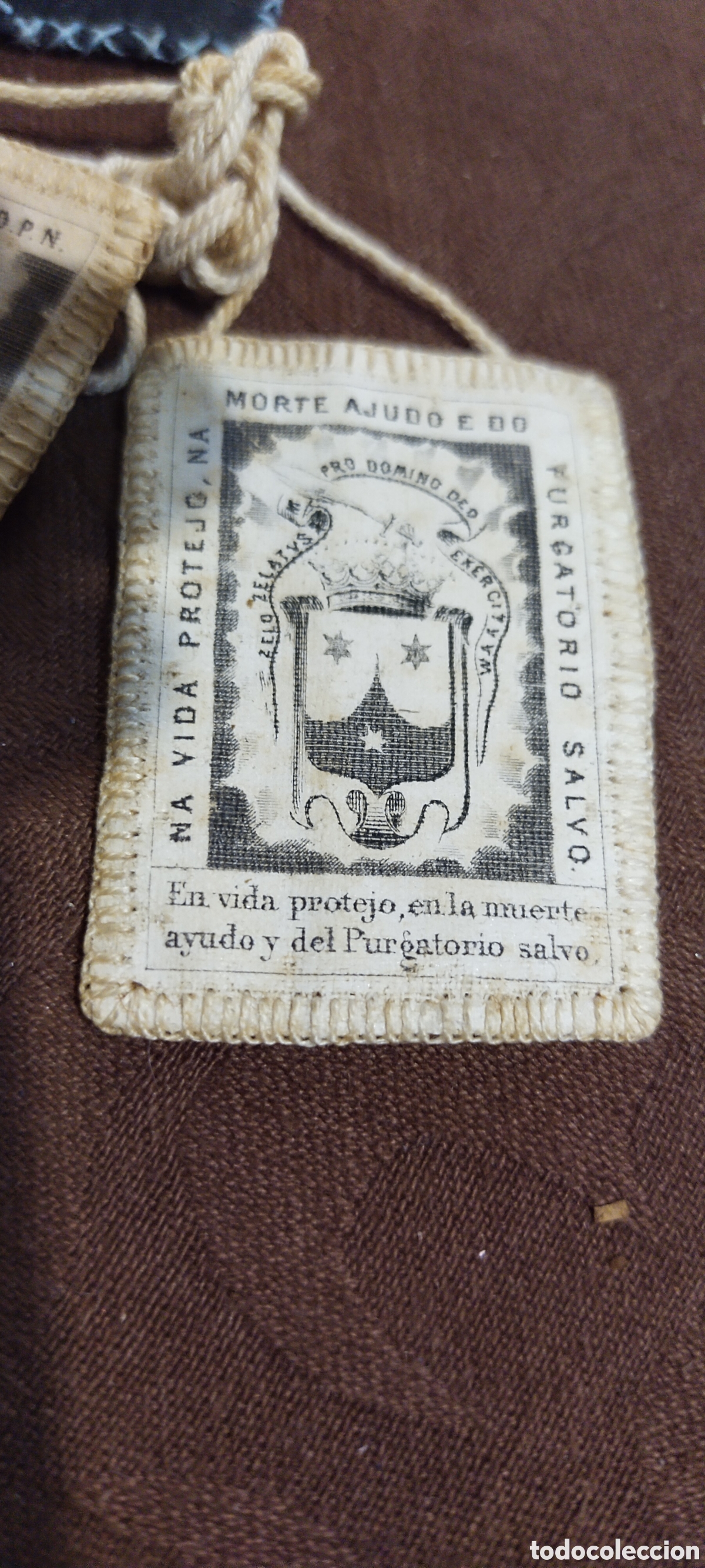 Antig&uuml;edades: Escapulario virgen del Carmen y m&aacute;s - Foto 2
