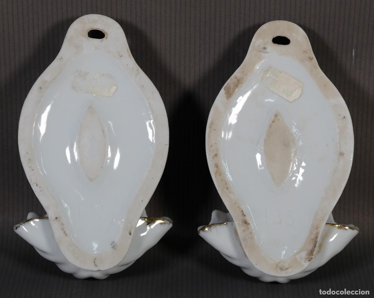 Antig&uuml;edades: Benditeras en porcelana representando ni&ntilde;os - Foto 2
