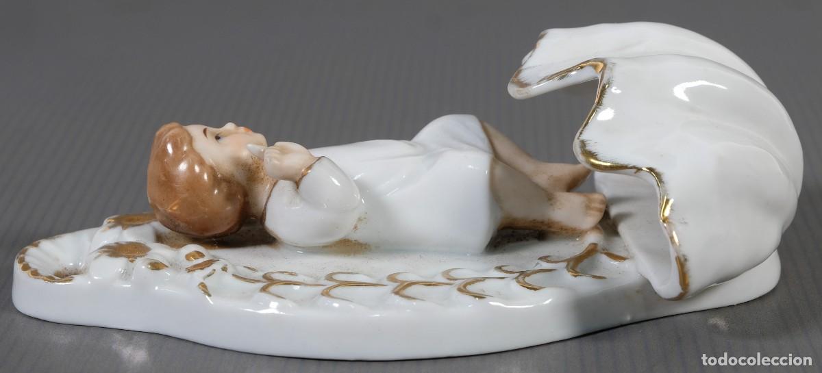 Antig&uuml;edades: Benditeras en porcelana representando ni&ntilde;os - Foto 4
