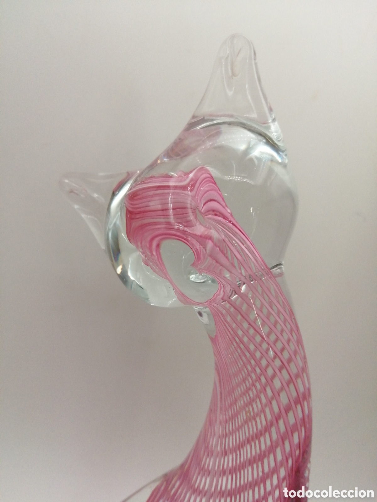 Antig&uuml;edades: Cristal de Murano. Gato - Foto 9