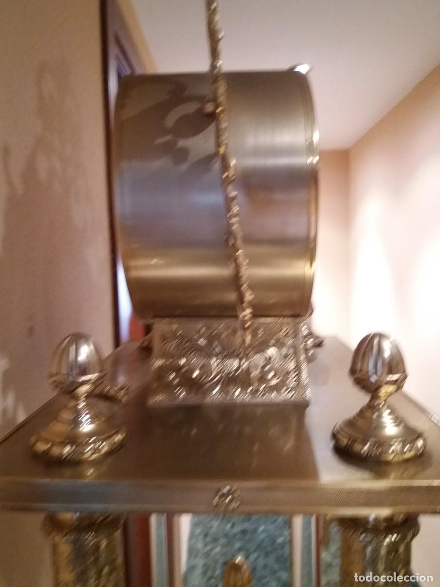 Antig&uuml;edades: ESPECTACULAR RELOJ DE BRONCE - Foto 7