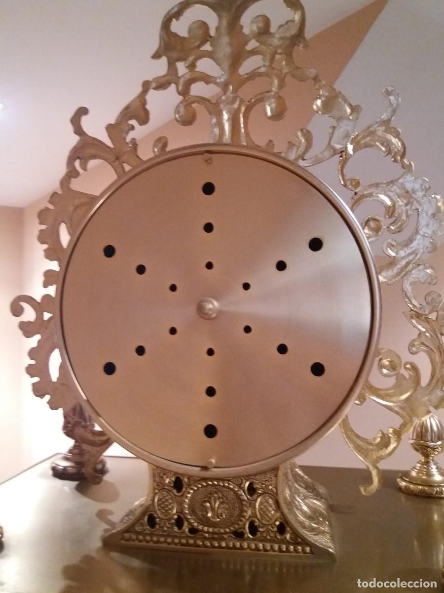 Antig&uuml;edades: ESPECTACULAR RELOJ DE BRONCE - Foto 8