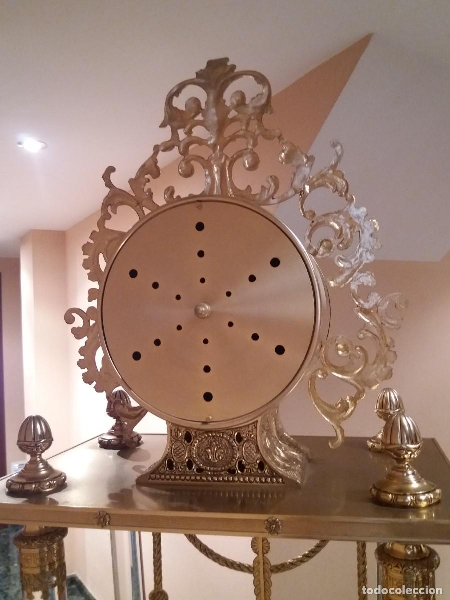 Antig&uuml;edades: ESPECTACULAR RELOJ DE BRONCE - Foto 9