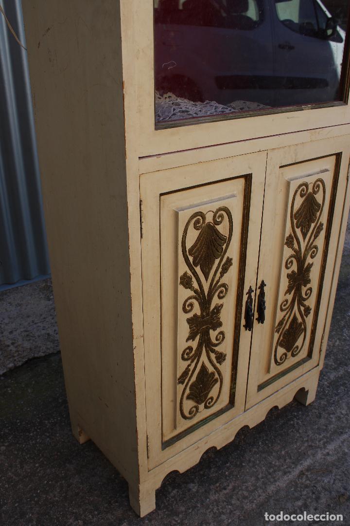 Antig&uuml;edades: mueble vitrina - Foto 6
