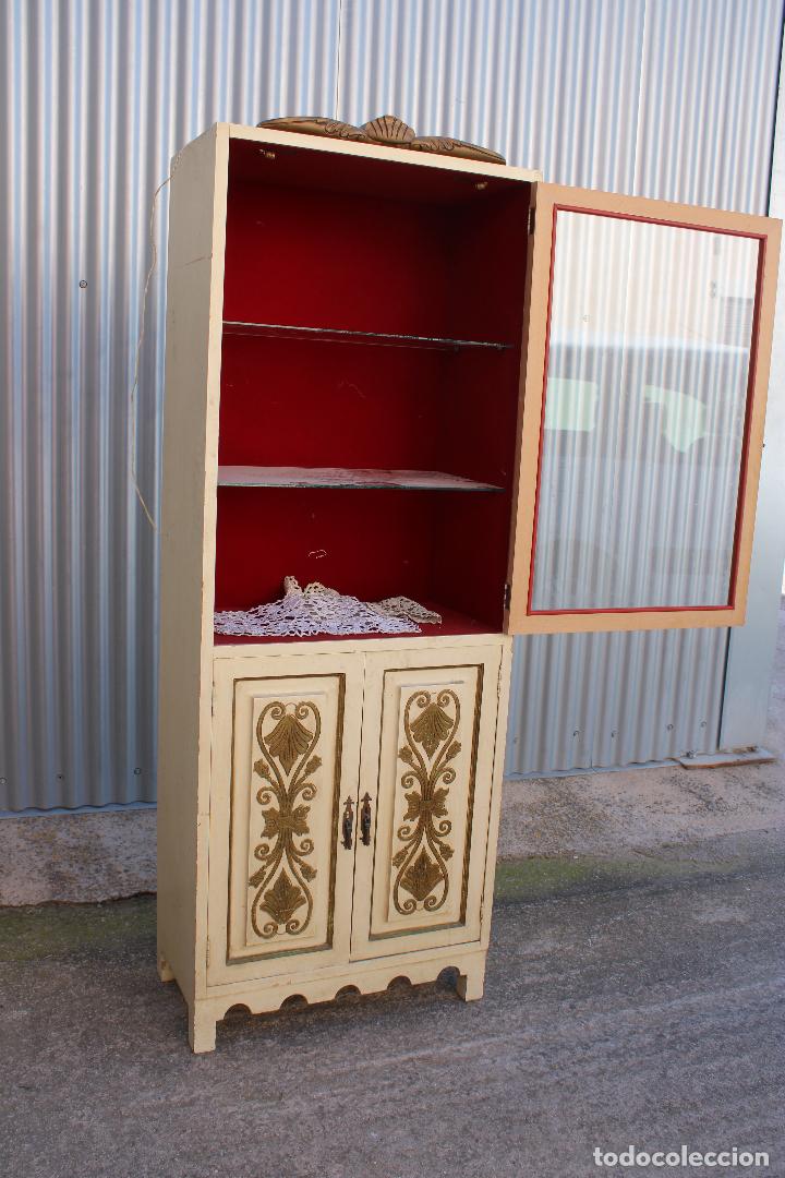 Antig&uuml;edades: mueble vitrina - Foto 9