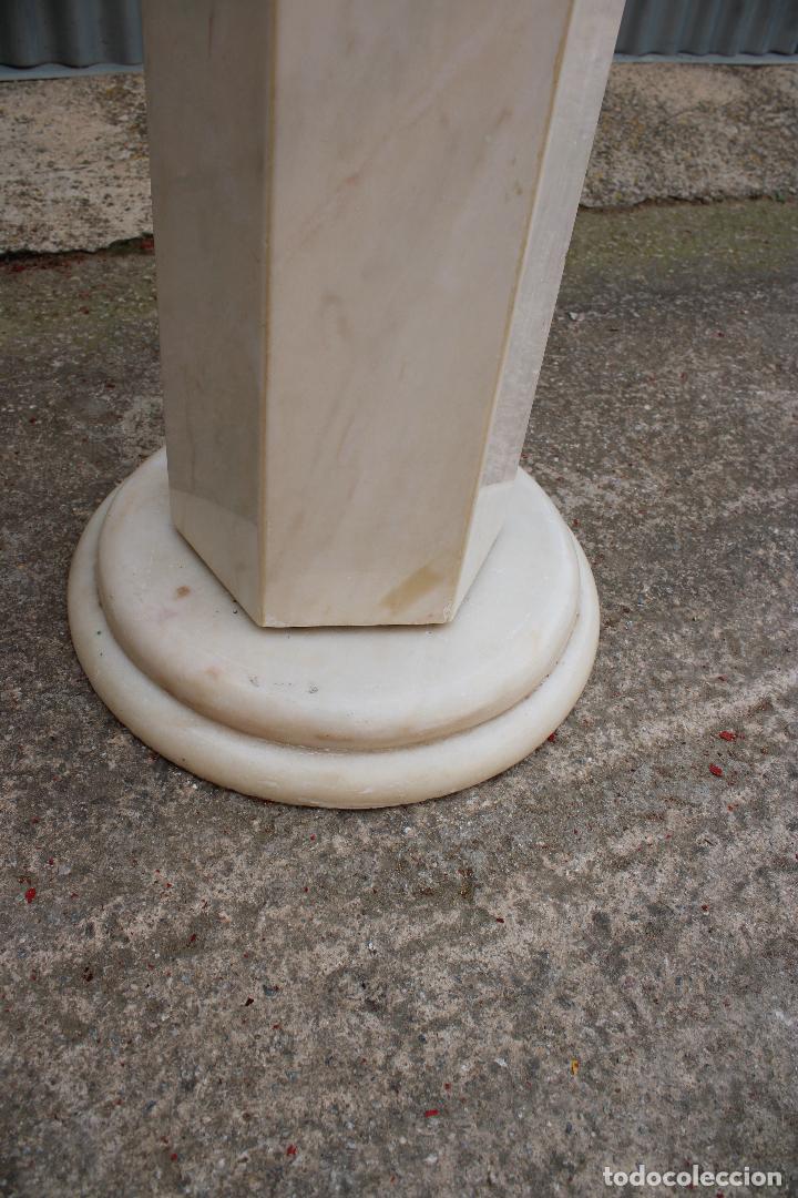 Antig&uuml;edades: peana columna de marmol - Foto 4
