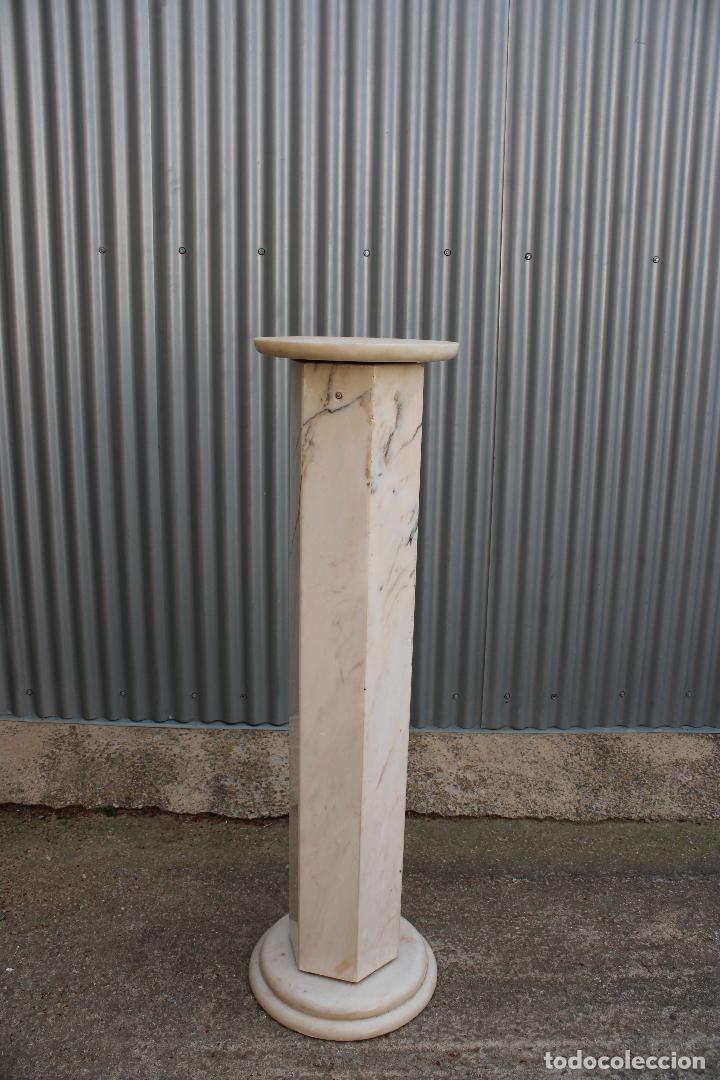 Antig&uuml;edades: peana columna de marmol - Foto 8