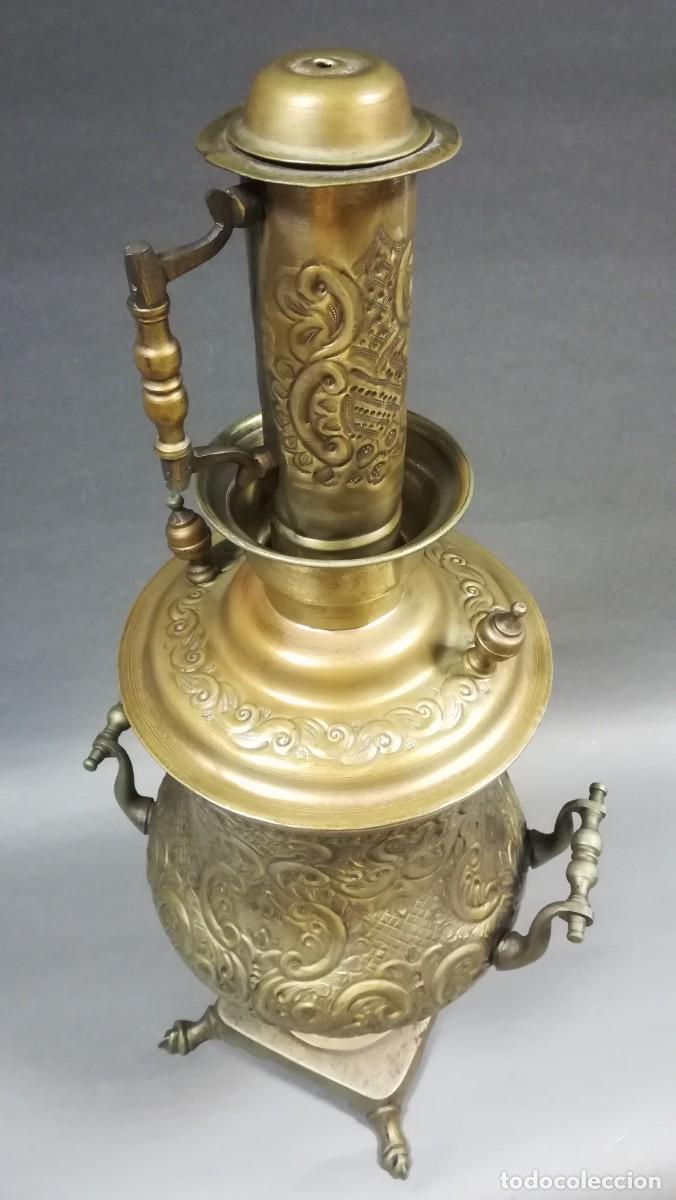 Antig&uuml;edades: SAMOVAR ARABE DE METAL - Foto 4