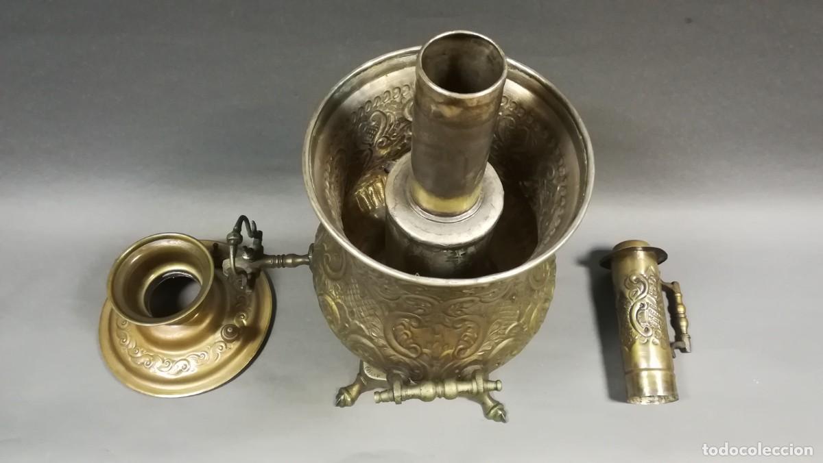 Antig&uuml;edades: SAMOVAR ARABE DE METAL - Foto 5