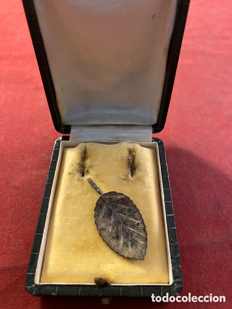 Antig&uuml;edades: Peque&ntilde;a hoja de plata - Foto 1