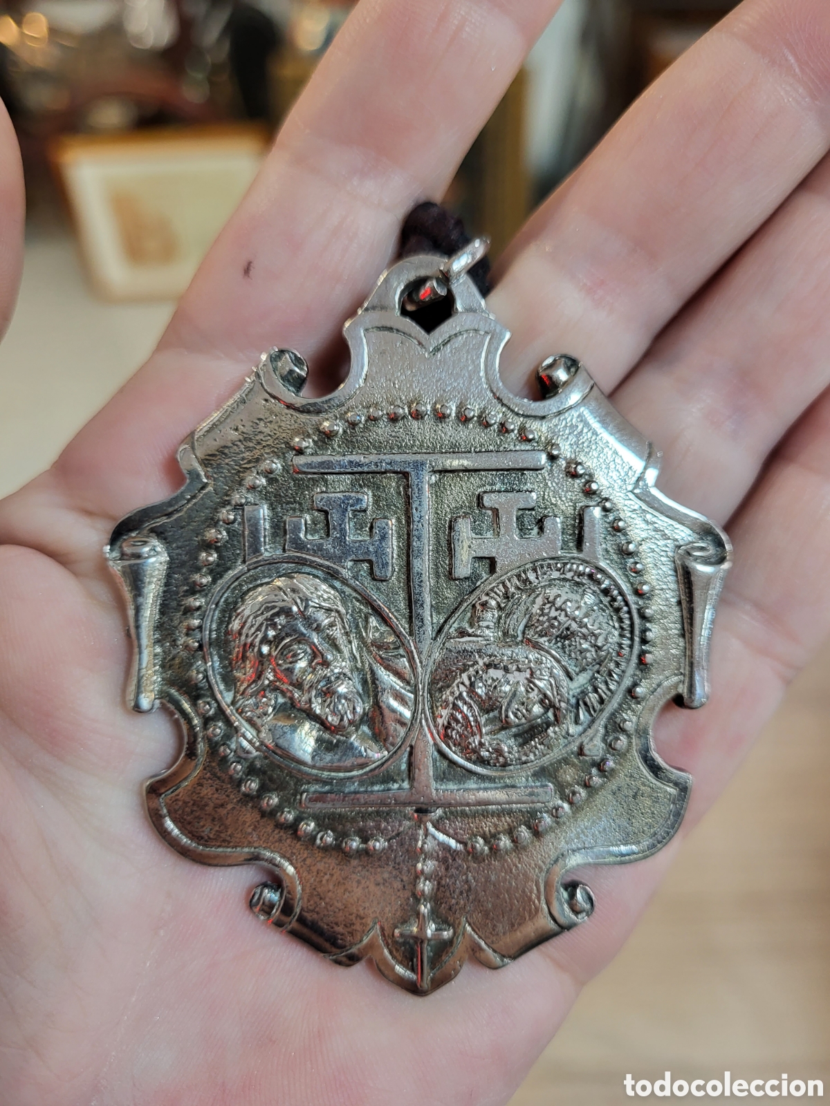 Antig&uuml;edades: MEDALLA COFRADE SANTO SEPULCRO Y SOLEDAD - Foto 4