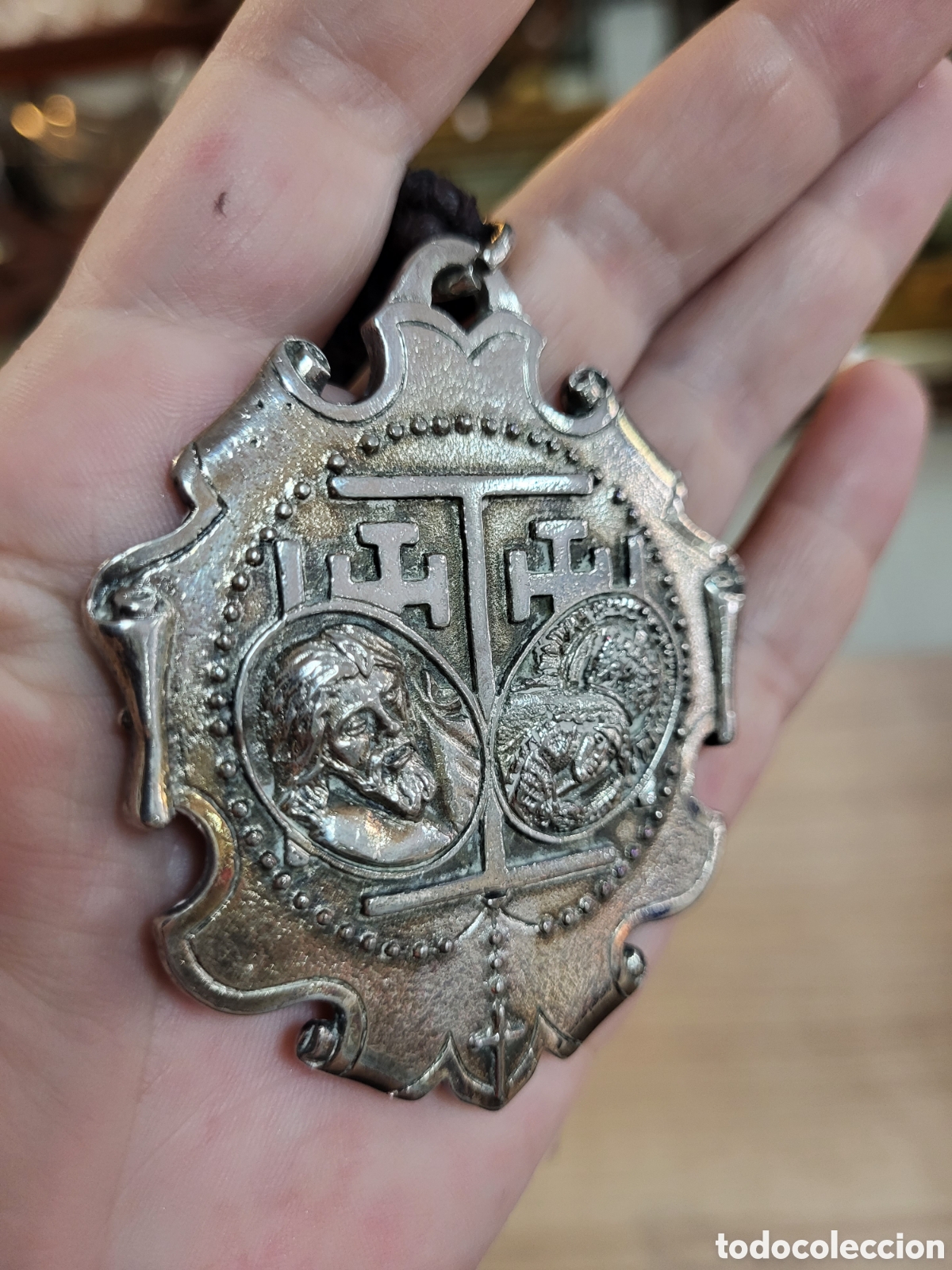 Antig&uuml;edades: MEDALLA COFRADE SANTO SEPULCRO Y SOLEDAD - Foto 5