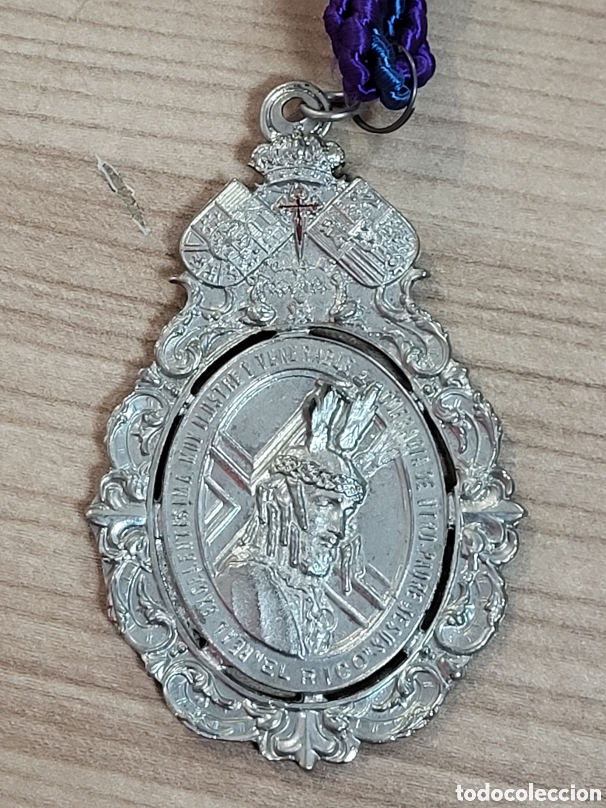 Antig&uuml;edades: MEDALLA COFRADE NUESTRA SE&Ntilde;ORA DEL AMOR - Foto 2