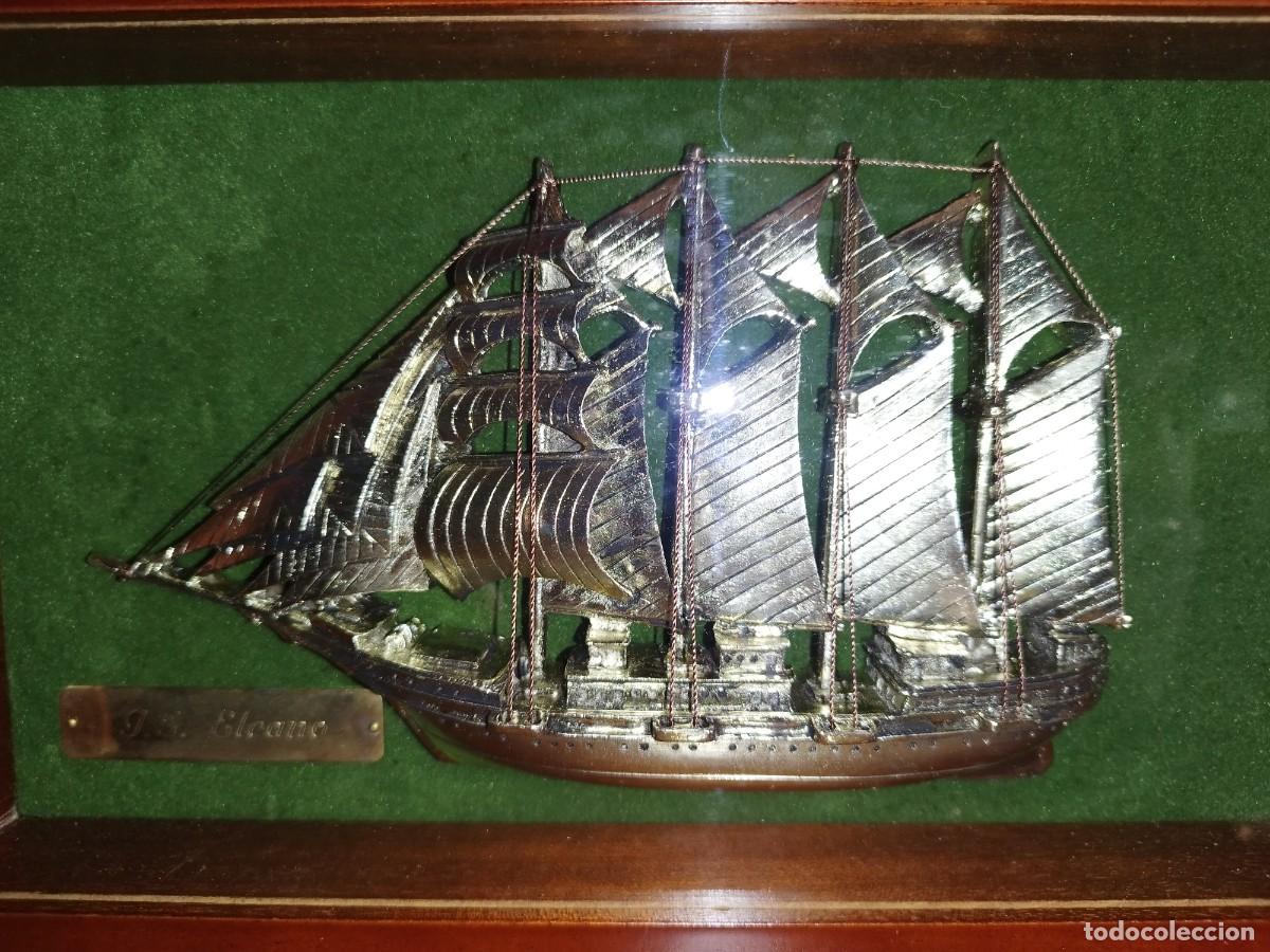 Antig&uuml;edades: Cuadro Barco Elcano - Foto 2