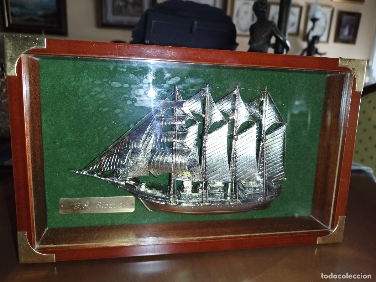 Antig&uuml;edades: Cuadro Barco Elcano - Foto 4
