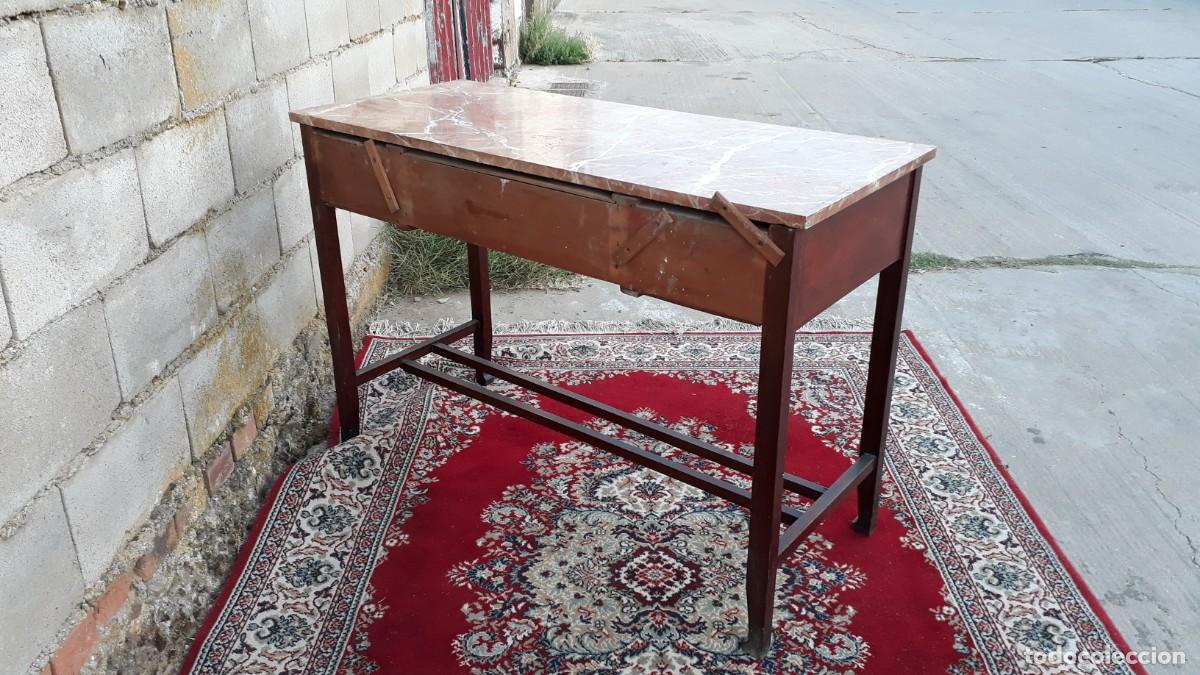 mesa antigua de despacho o escritorio. madera m - Compra venta en  todocoleccion