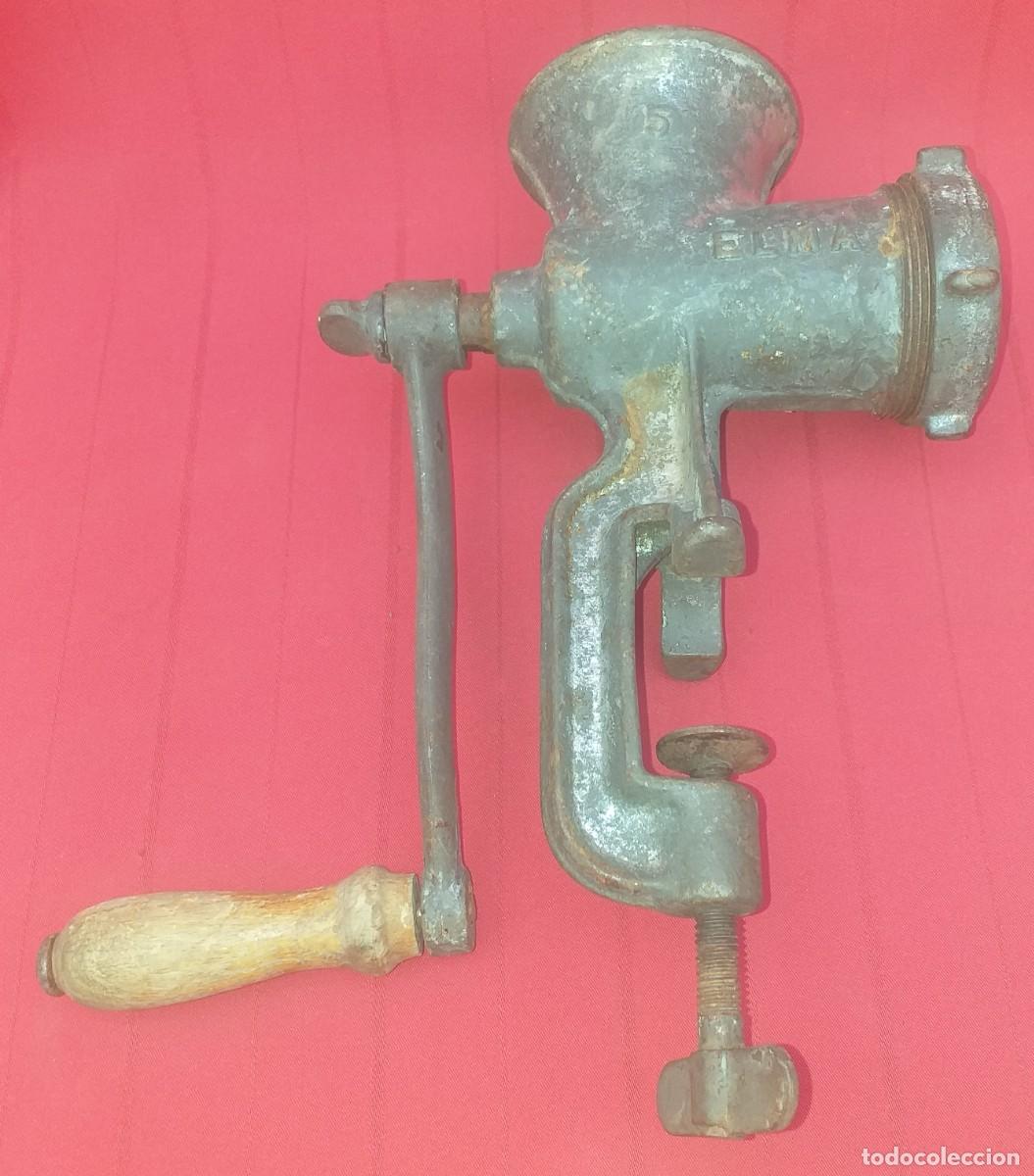 Antig&uuml;edades: PICADORA ELMA N&ordm; 5 - Foto 3