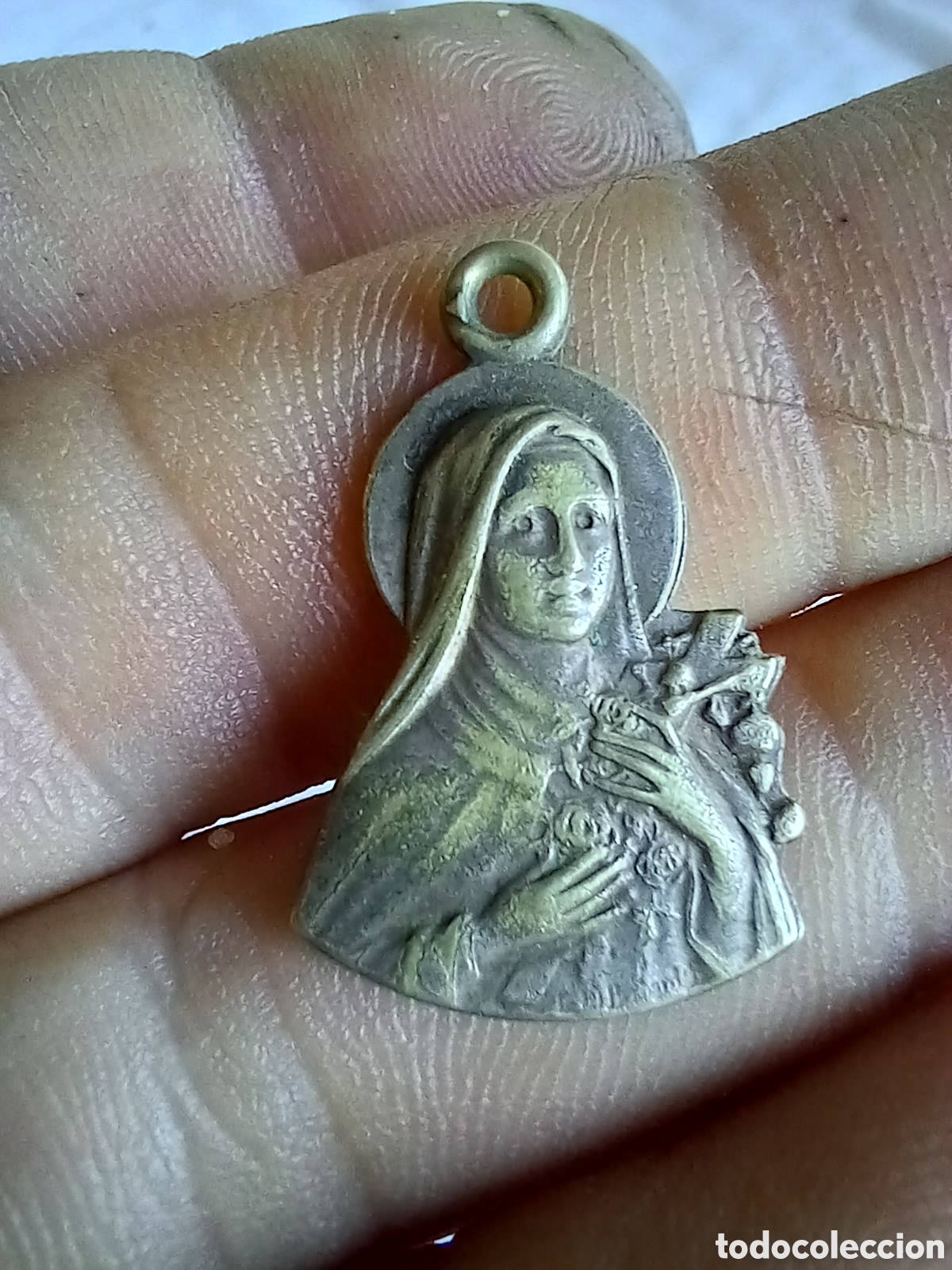 Antig&uuml;edades: MEDALLA VIRGEN - Foto 3