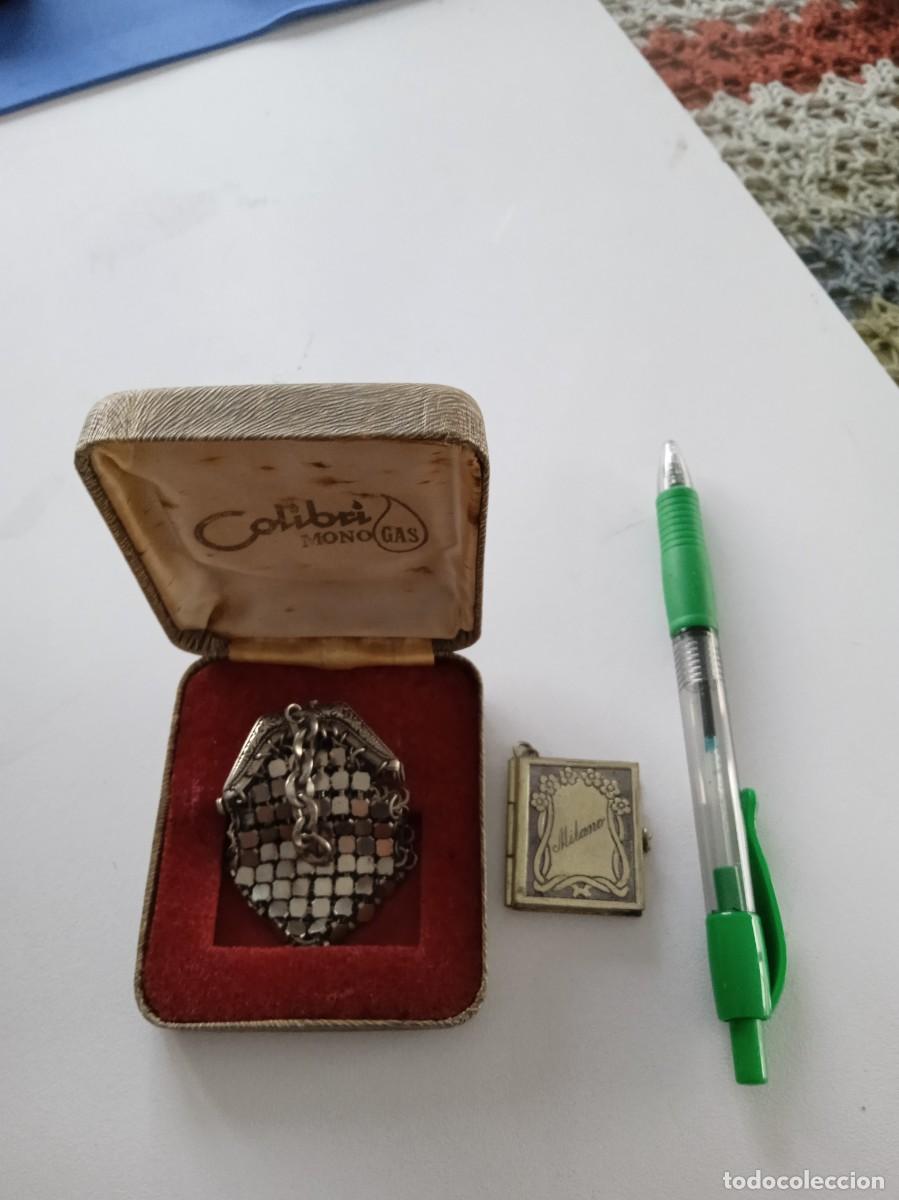 Antig&uuml;edades: Miniatura monedero y libro de postales de Mil&aacute;n - Foto 2