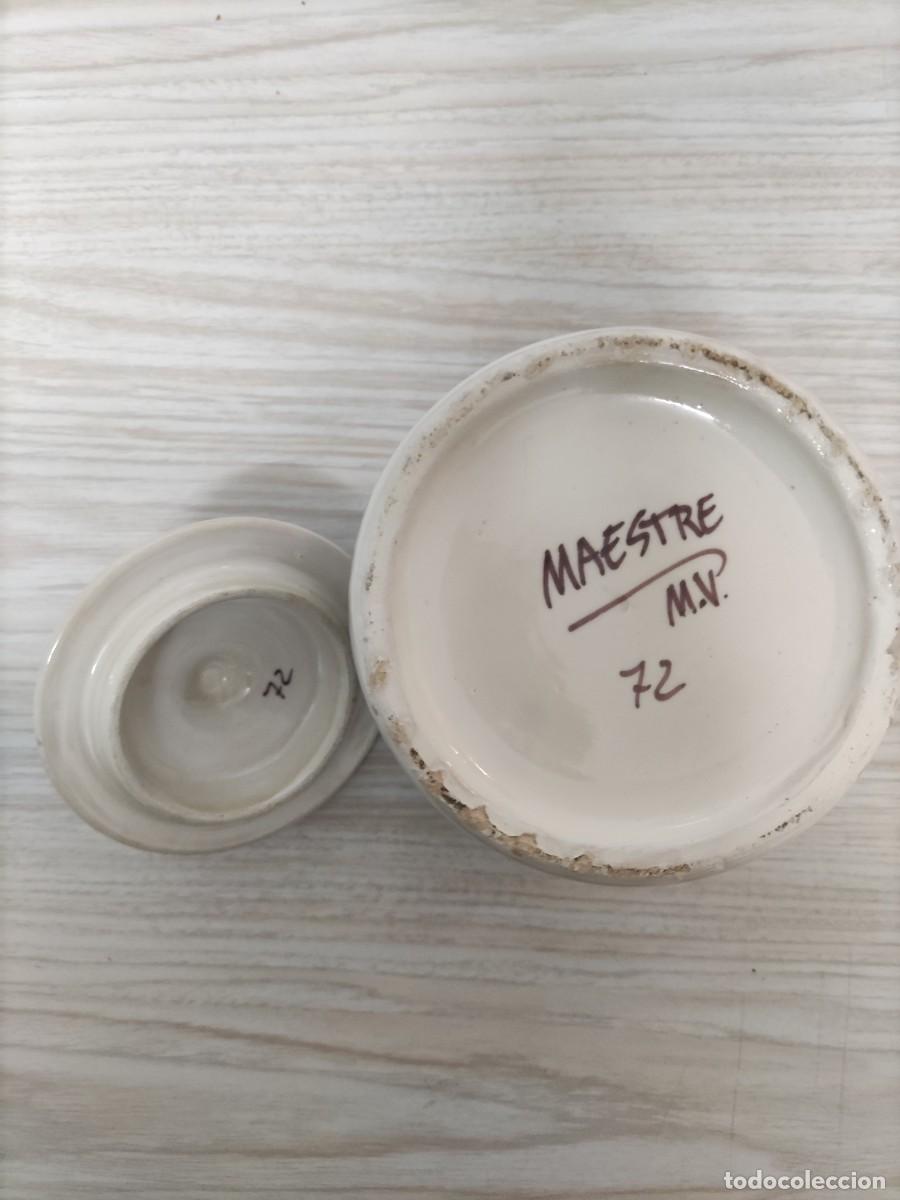 Antig&uuml;edades: BOMBONERA CERAMICA. - Foto 6