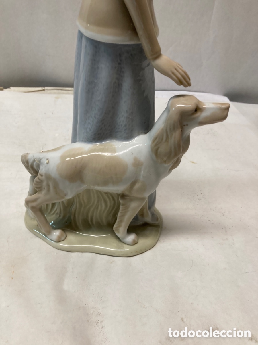 Antig&uuml;edades: Figura porcelana - Foto 4