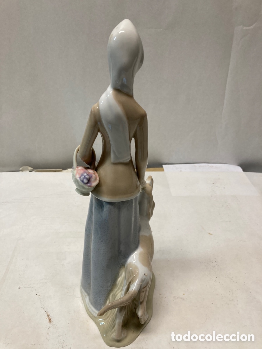 Antig&uuml;edades: Figura porcelana - Foto 5