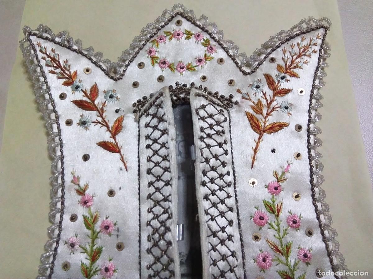 Antig&uuml;edades: Antiguo Escapulario Capilla Virgen Milagrosa. - Foto 4